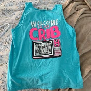 Comfort Colors Tops - Alpha delta pi tank Comfort Colors Tops - Alpha delta pi tank
